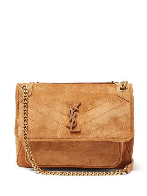 ysl handbag niki|YSL niki bag suede.